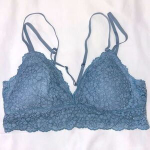 Aerie Snowflake Lace Bralette ❄️
